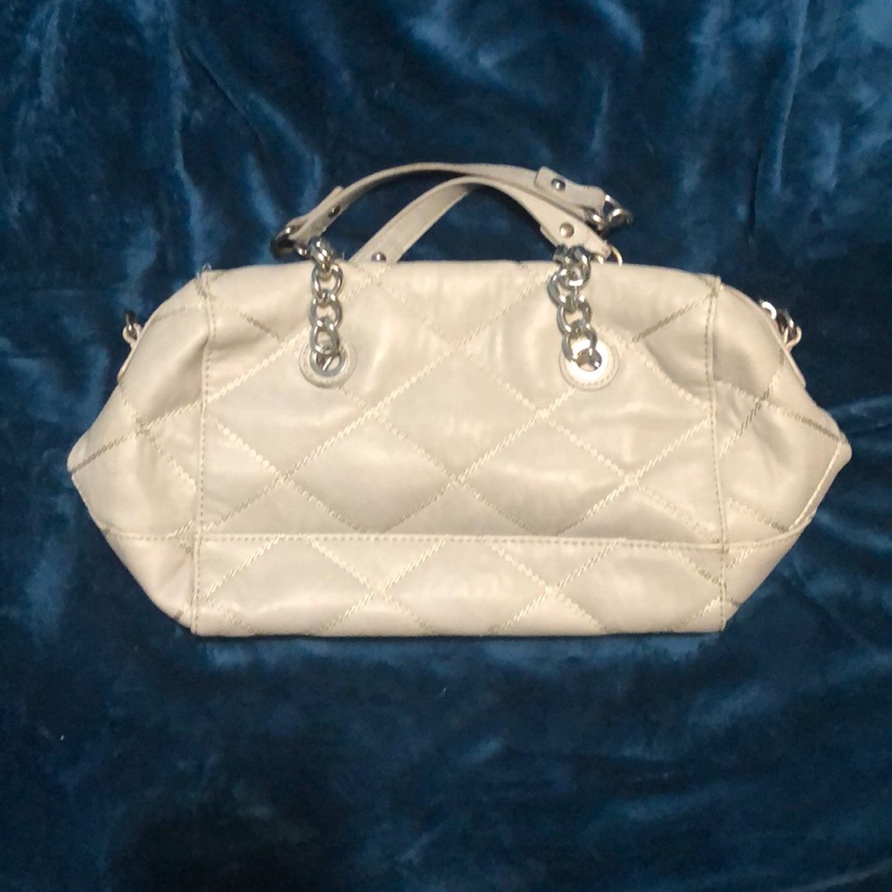 Charming Charlie Light Grey Purse.